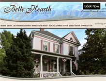 Tablet Screenshot of bellehearth.com